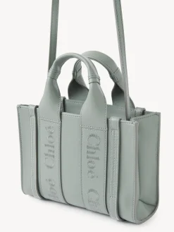 Women Chloé Mini Woody Tote Bag
