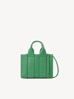 Women Chloé Mini Woody Tote Bag