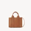 Women Chloé Mini Woody Tote Bag