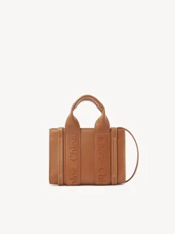 Women Chloé Mini Woody Tote Bag