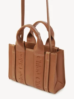 Women Chloé Mini Woody Tote Bag