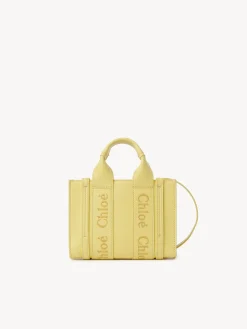 Women Chloé Mini Woody Tote Bag