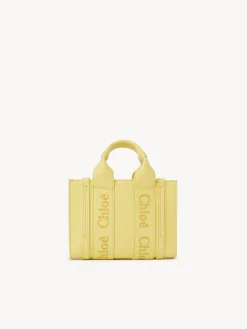 Women Chloé Mini Woody Tote Bag