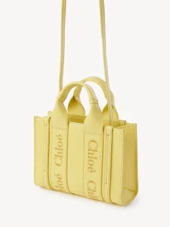 Women Chloé Mini Woody Tote Bag