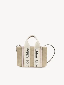 Women Chloé Mini Woody Tote Bag