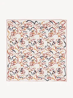 Women Chloé Multicolour Ribbons Scarf