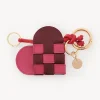 Women Chloé My Sbc Woven Heart Key Ring