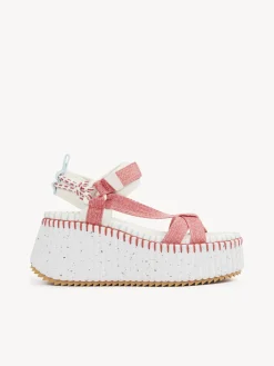 Women Chloé Nama Wedge Sandal