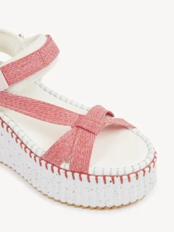 Women Chloé Nama Wedge Sandal