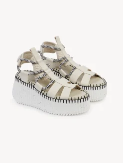 Women Chloé Nama Wedge Sandal