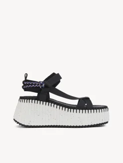 Women Chloé Nama Wedge Sandal