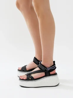 Women Chloé Nama Wedge Sandal