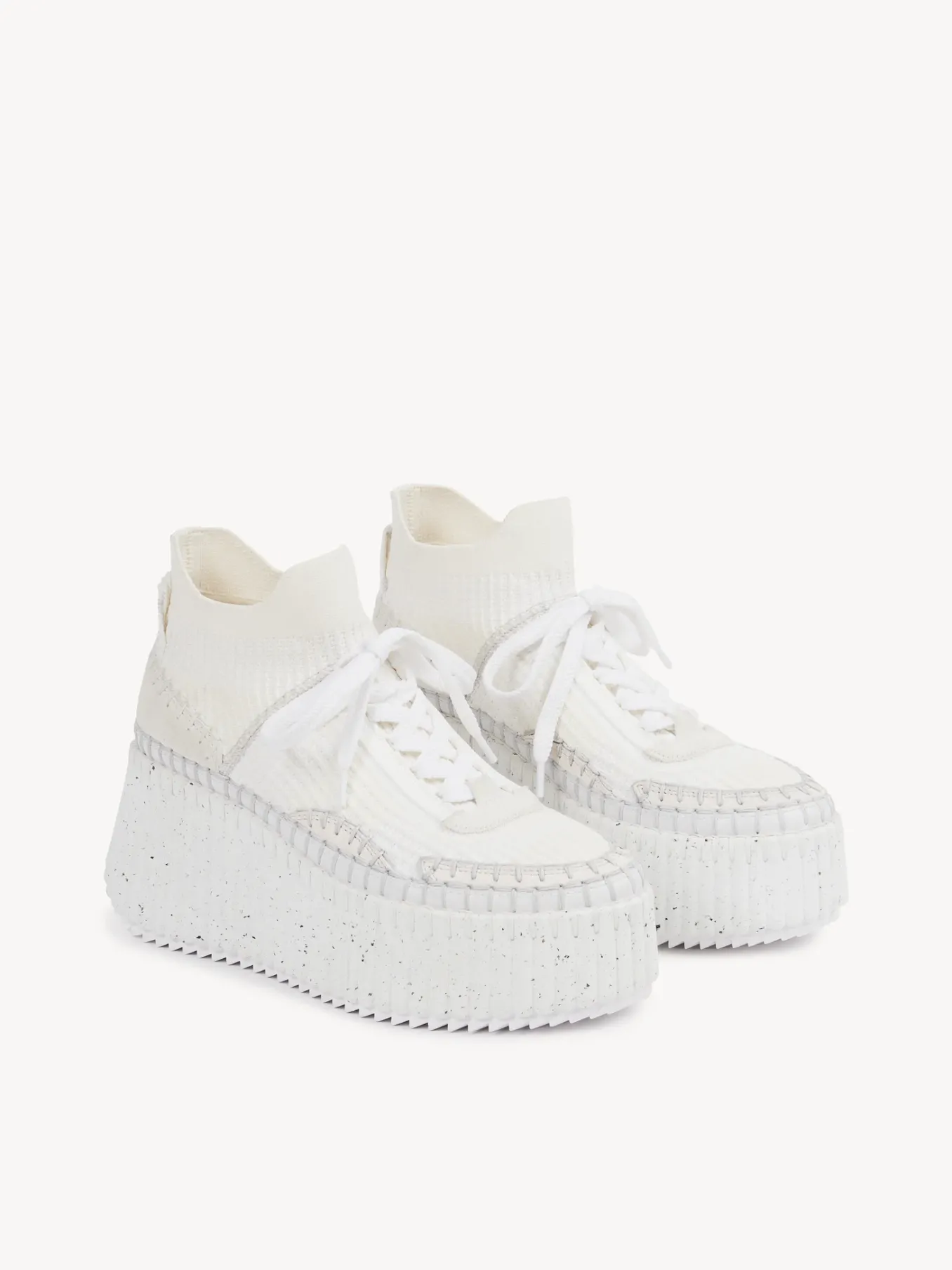 Women Chloé Nama Wedge Sneaker