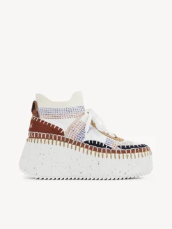 Women Chloé Nama Wedge Sneaker