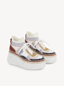 Women Chloé Nama Wedge Sneaker