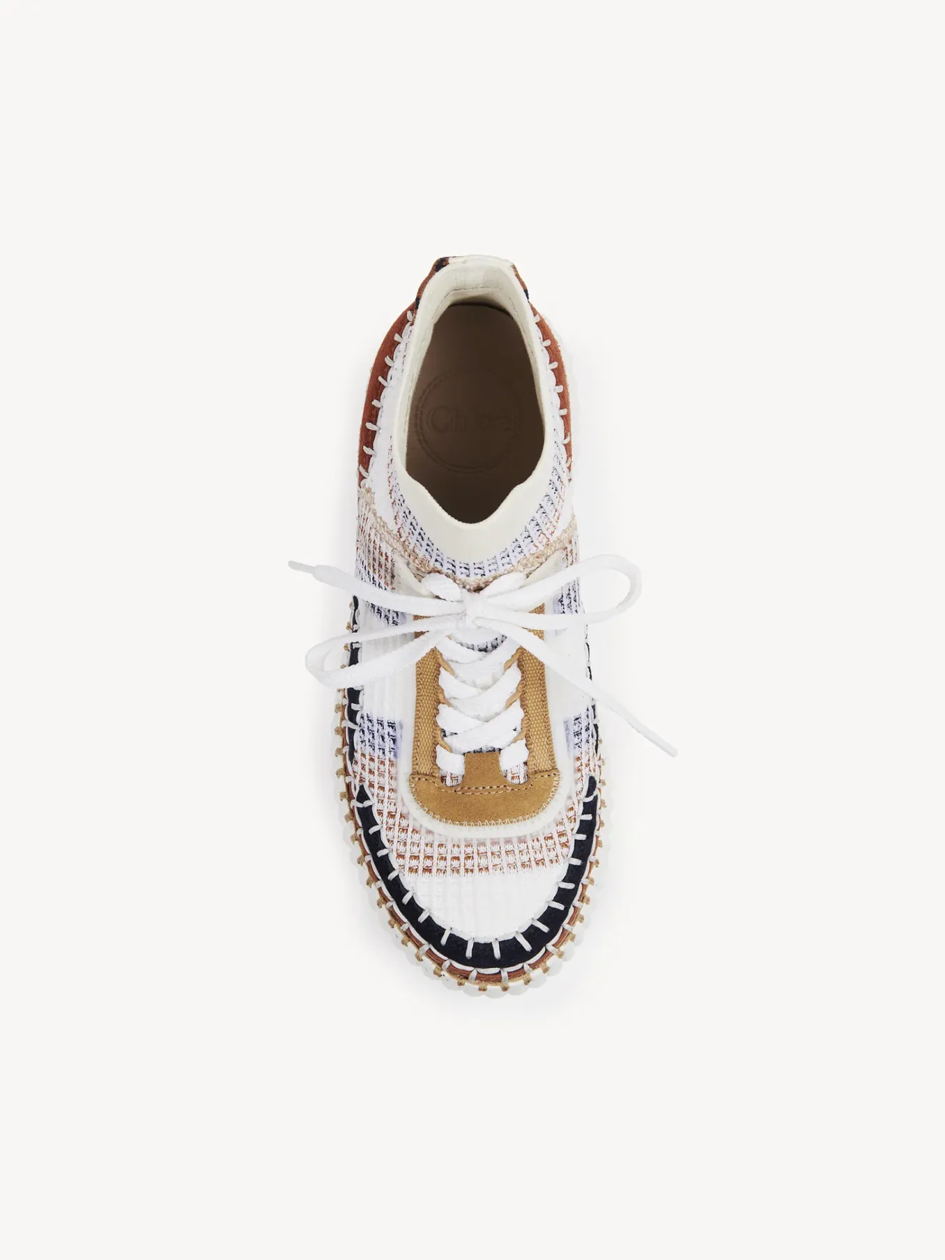 Women Chloé Nama Wedge Sneaker
