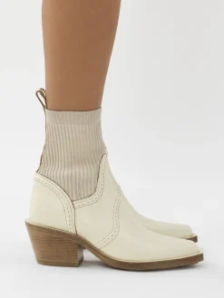 Women Chloé Nellie Texan Ankle Boot