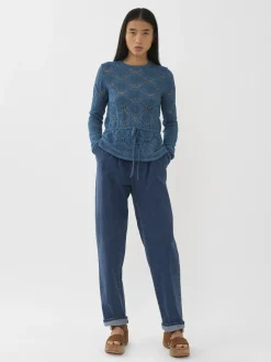 Women Chloé Open Stitch Knit Top