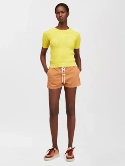 Women Chloé Pastel Denim Shorts