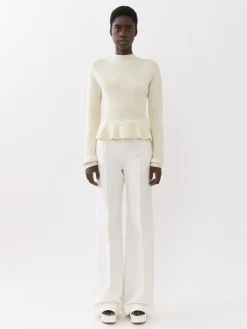 Women Chloé Peplum Jumper