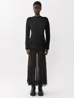 Women Chloé Peplum Jumper