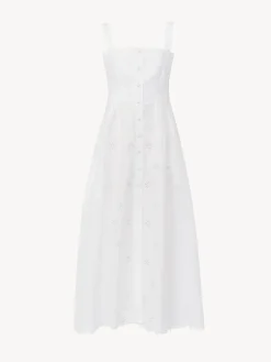 Women Chloé Pinafore Mid-Length Dress