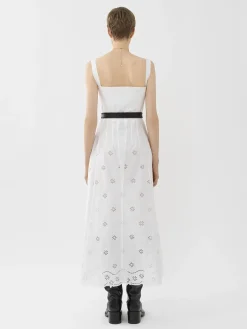 Women Chloé Pinafore Mid-Length Dress