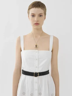 Women Chloé Pinafore Mid-Length Dress