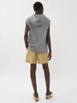 Women Chloé Pleated Bermuda Shorts