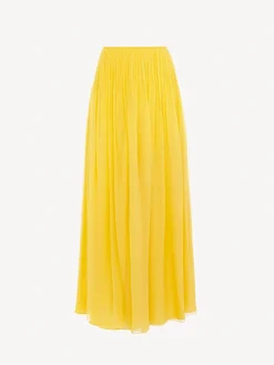 Women Chloé Pleated Maxi Skirt