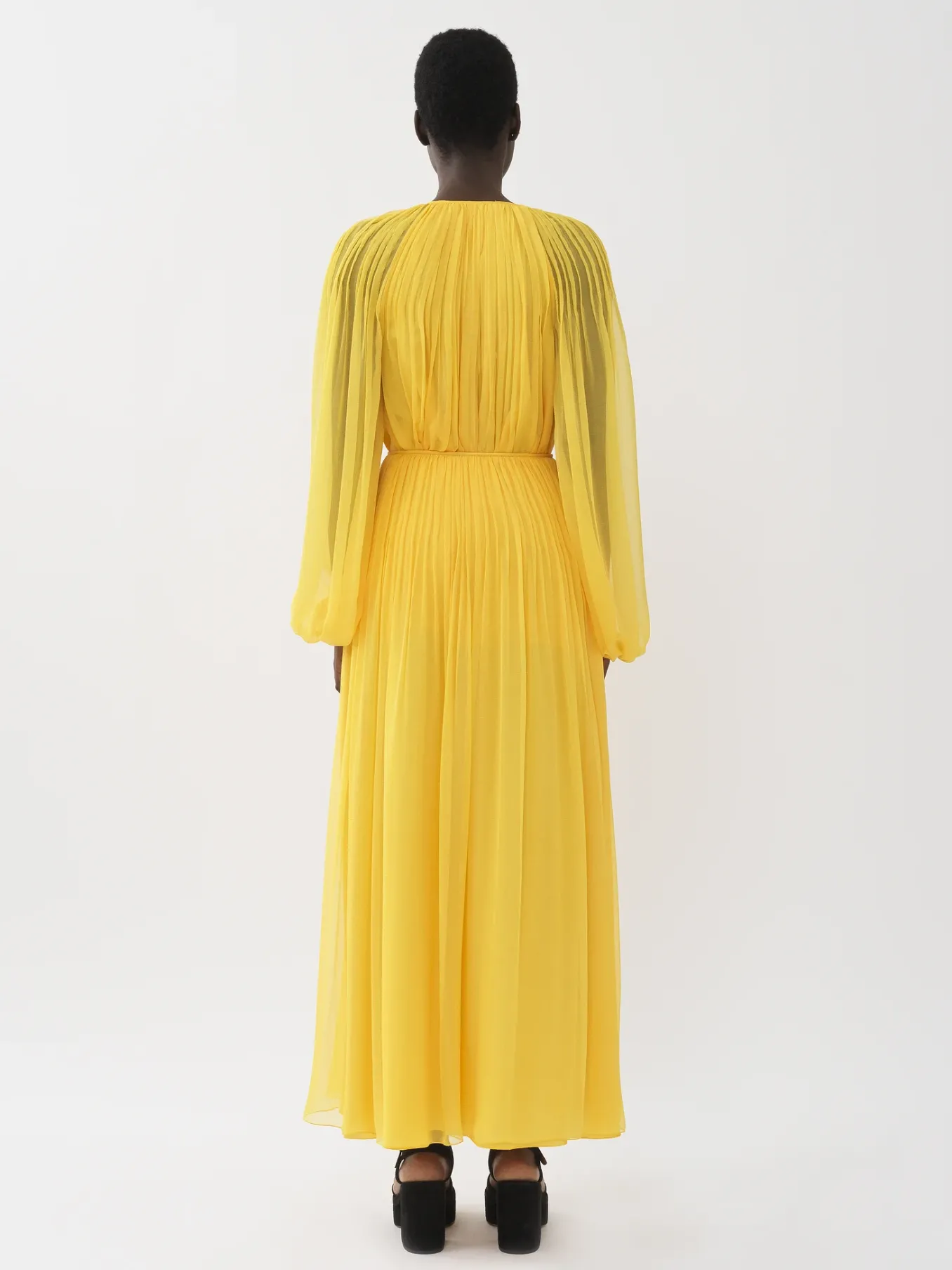 Women Chloé Pleated Maxi Skirt