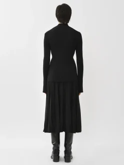 Women Chloé Pleated Midi Skirt
