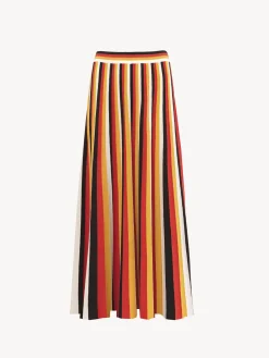 Women Chloé Pleated Midi Skirt