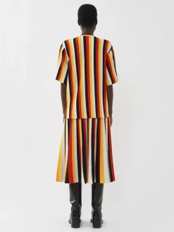 Women Chloé Pleated Midi Skirt