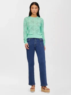 Women Chloé Pointelle Stitch Sweater