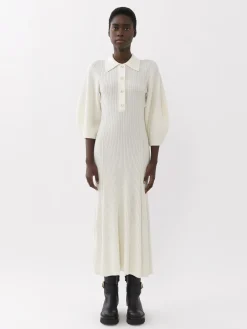 Women Chloé Polo Midi Dress