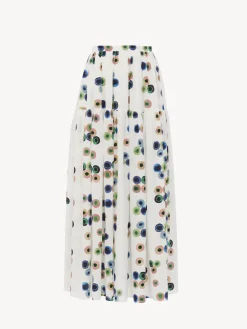 Women Chloé Printed Long Skirt