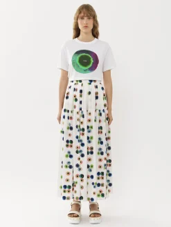 Women Chloé Printed Long Skirt