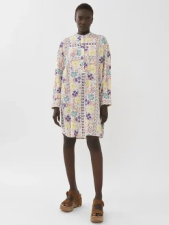 Women Chloé Printed Shirt Dress