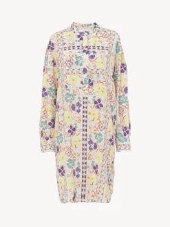 Women Chloé Printed Shirt Dress