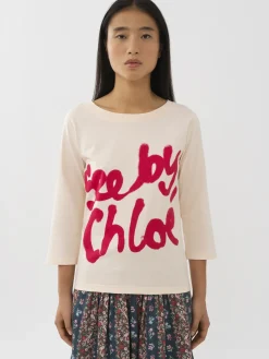 Women Chloé Printed T-Shirt