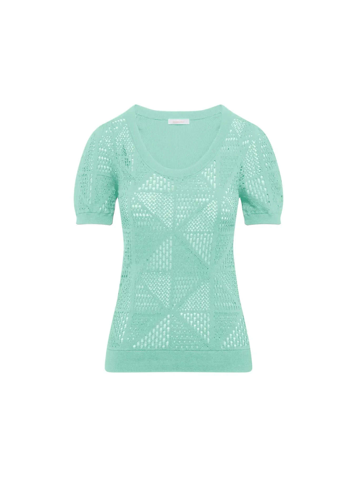 Women Chloé Puff-Sleeve Knit Top