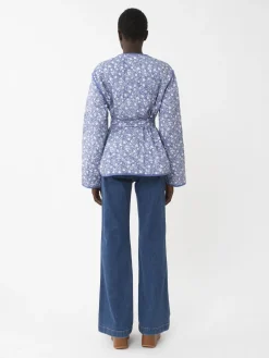 Women Chloé Quilted Printed Jacket