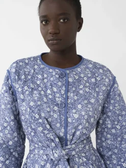 Women Chloé Quilted Printed Jacket