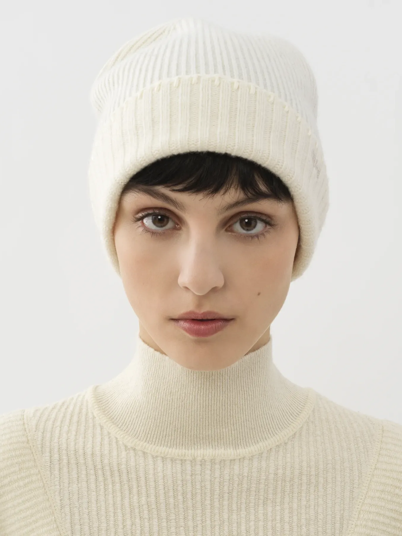 Women Chloé Ribbed Knit Beanie
