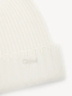 Women Chloé Ribbed Knit Beanie