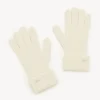 Women Chloé Ribbed Knit Gloves