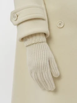 Women Chloé Ribbed Knit Gloves
