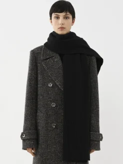 Women Chloé Ribbed Knit Scarf