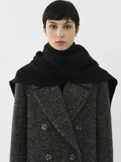Women Chloé Ribbed Knit Scarf